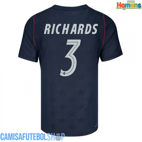 Camisa de time de futebol Estados Unidos Chris Richards #3 Replicas 2º Equipamento Mundo 2026 Manga Curta